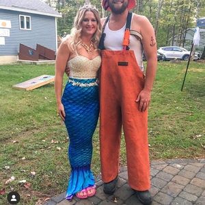 Mermaid tail Halloween costume